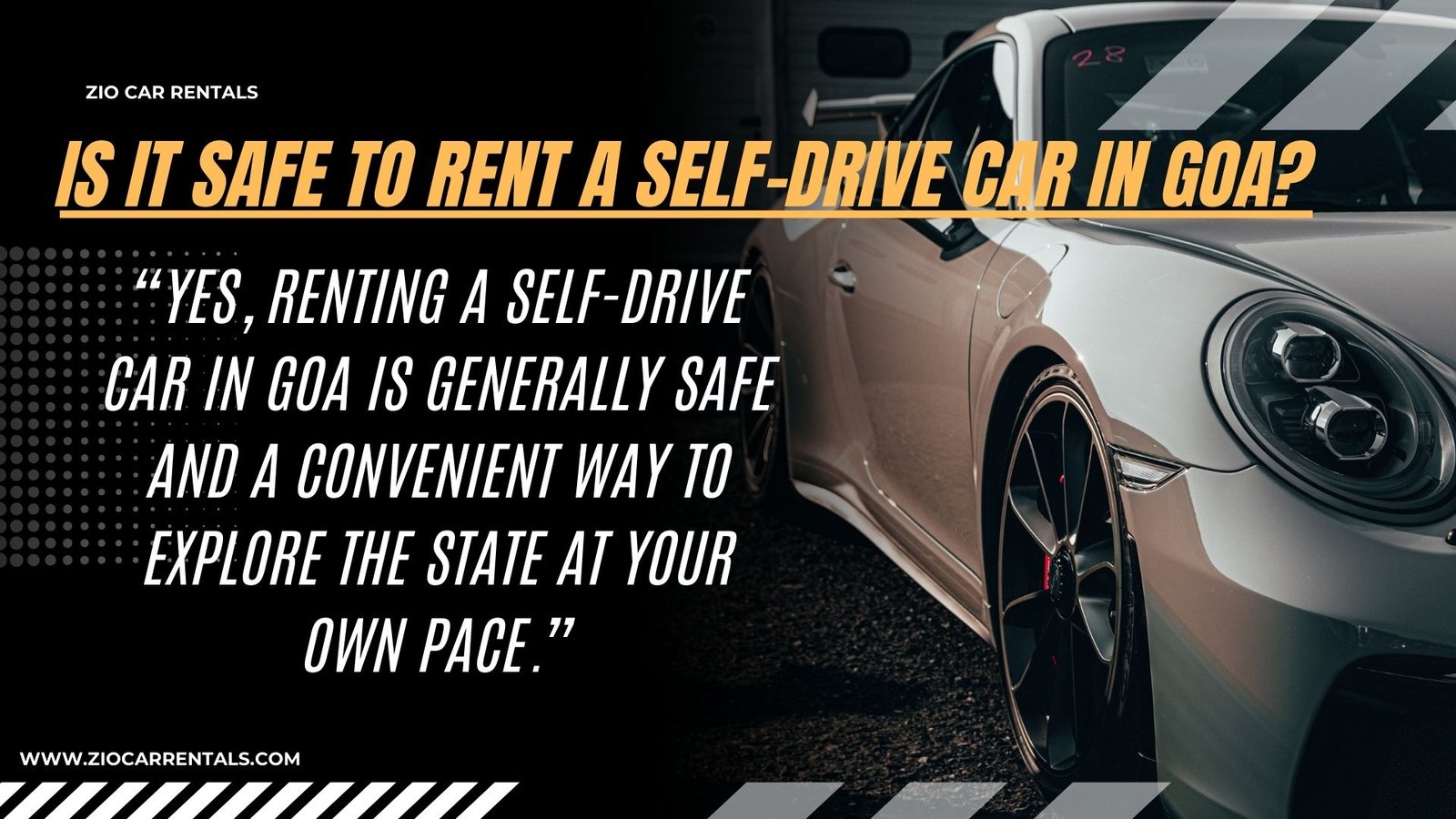Is it safe to rent a self-drive car in Goa